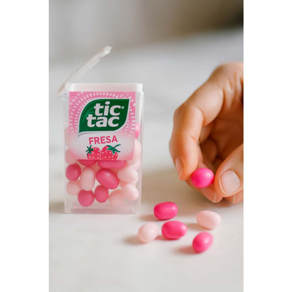 Pastillas con sabor a fresa Tic Tac (14.5 g) - Miniatura 4