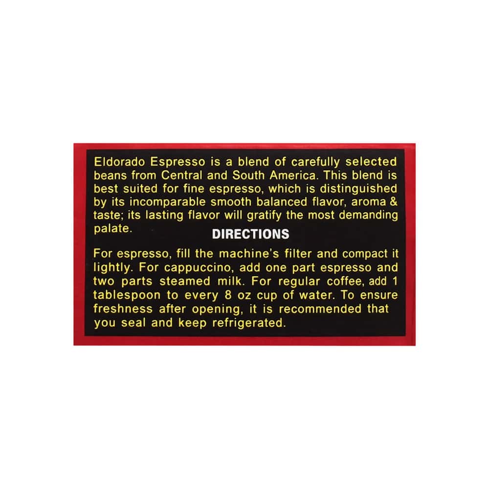 Café espresso El Dorado (255 g / 9 oz) - Miniatura 6