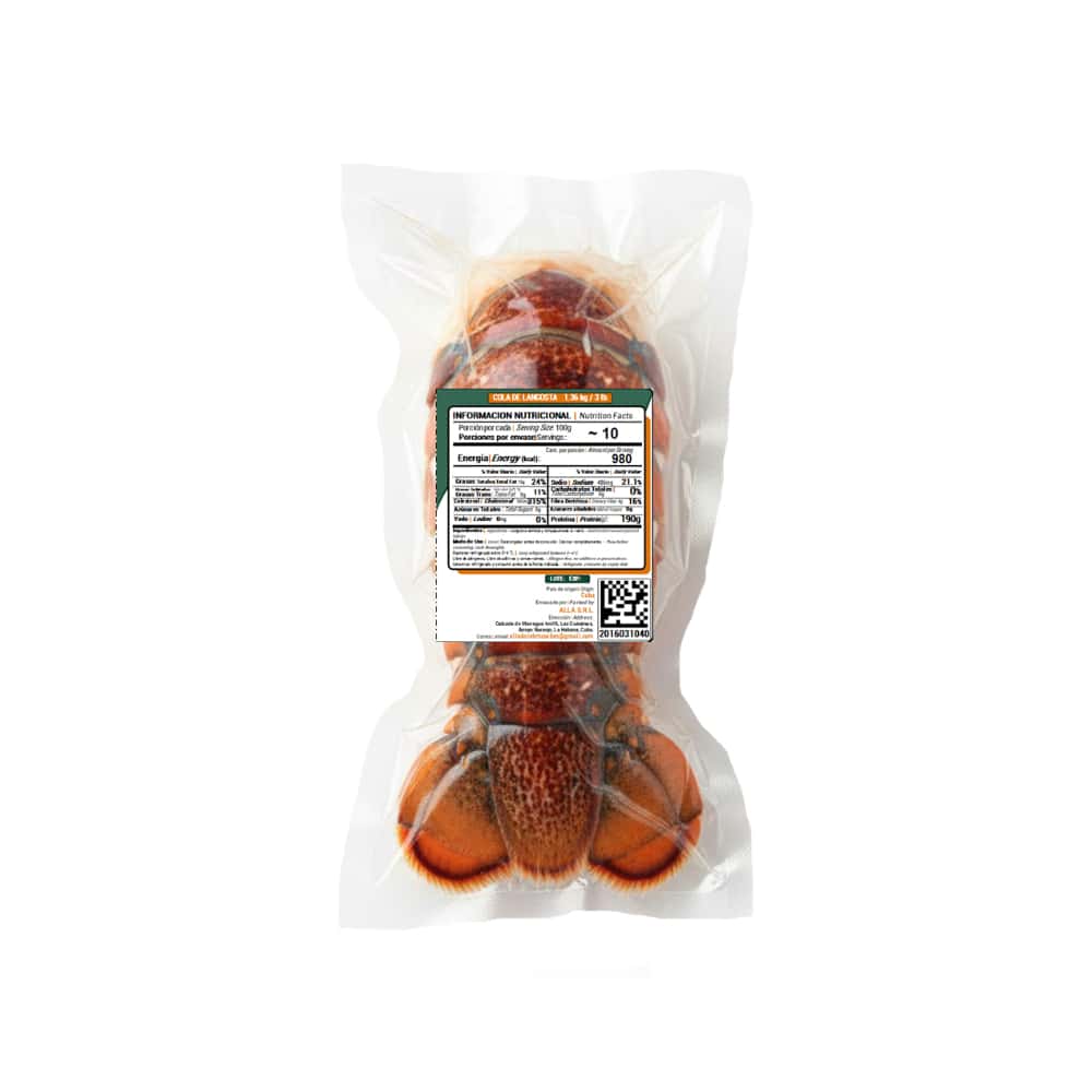 Cola de langosta ALLÁ (1.36 kg / 3 lb) - Miniatura 3