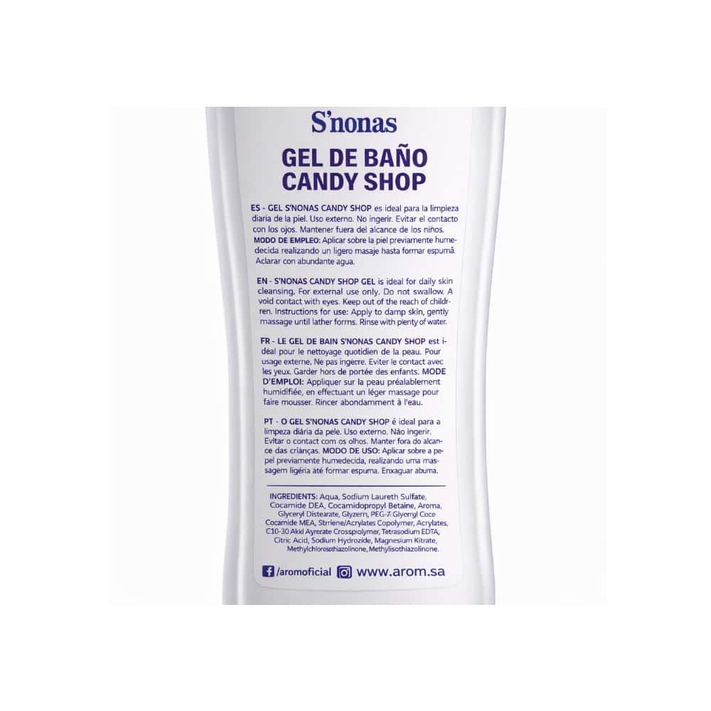 Gel de baño Candy Shop S'nonas (750 ml) - Miniatura 3