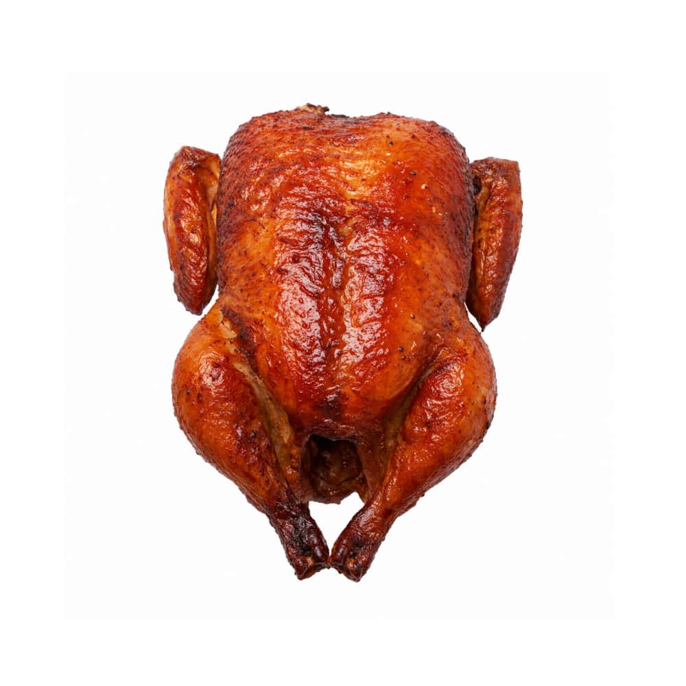Pollo entero eviscerado sin menudos ahumados Super YU (1.1 kg / 2.42 lb) - Miniatura 1