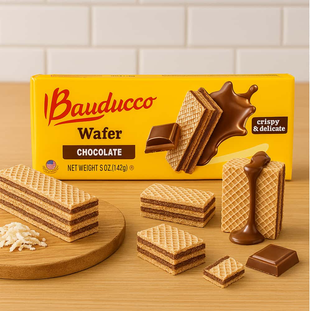 Sorbetos rellenos con crema sabor a chocolate Bauducco (142 g / 5.0 oz) - Miniatura 5