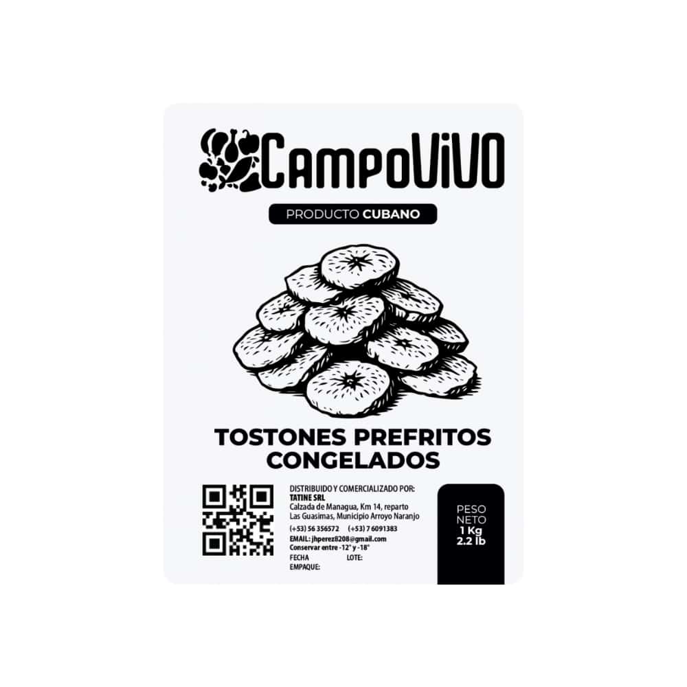 Tostones prefritos congelados Campo Vivo (3 x 1 kg / 2.2 lb) - Miniatura 3