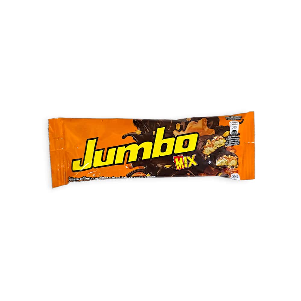 Galleta cubierta sabor a chocolate con caramelo y maní Jumbo Mix (60 g / 2.11 oz) - Miniatura 1
