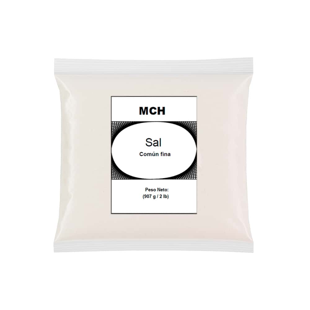 Sal común fina MCH (907 g / 2 lb) - Miniatura 3