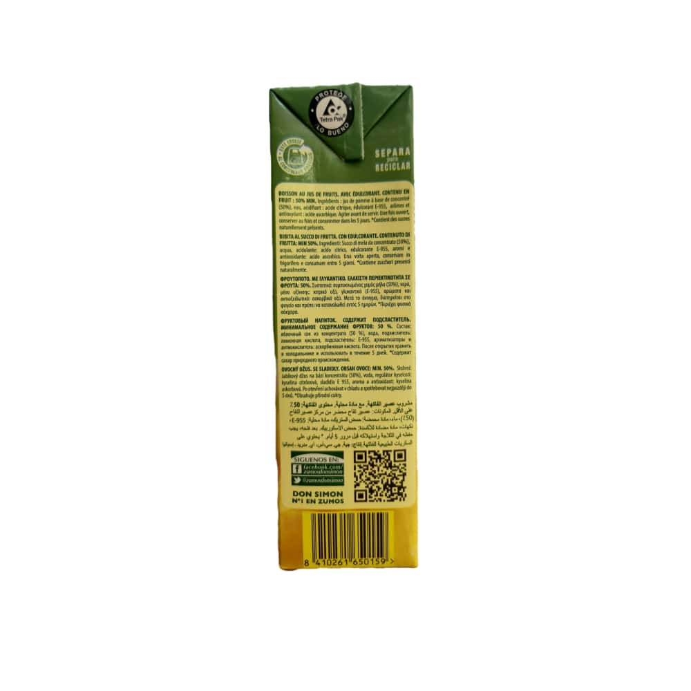 Jugo de manzana Don Simon (6 x 1 L) - Miniatura 4
