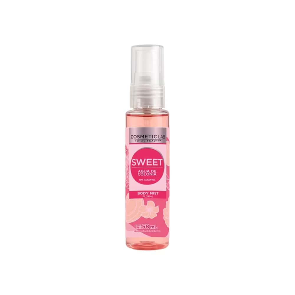 Agua de colonia body mist floral Sweet Cosmetic Lab (58 ml) - Miniatura 1