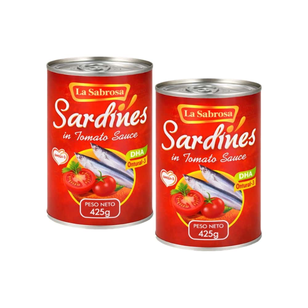 Sardina en salsa de tomate La Sabrosa (2 x 425 g / 14.99 oz) - Miniatura 1