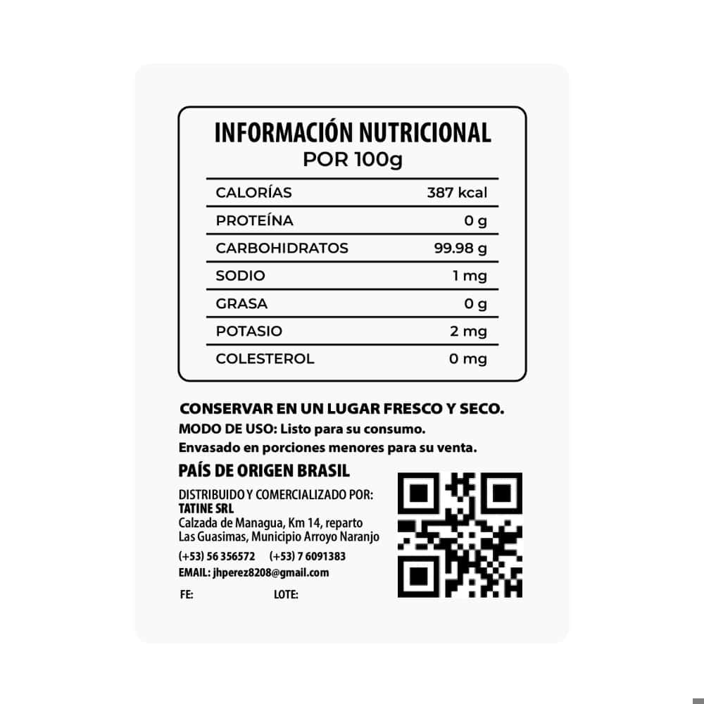 Azúcar blanca Tatine (454 g / 1 lb) - Miniatura 4