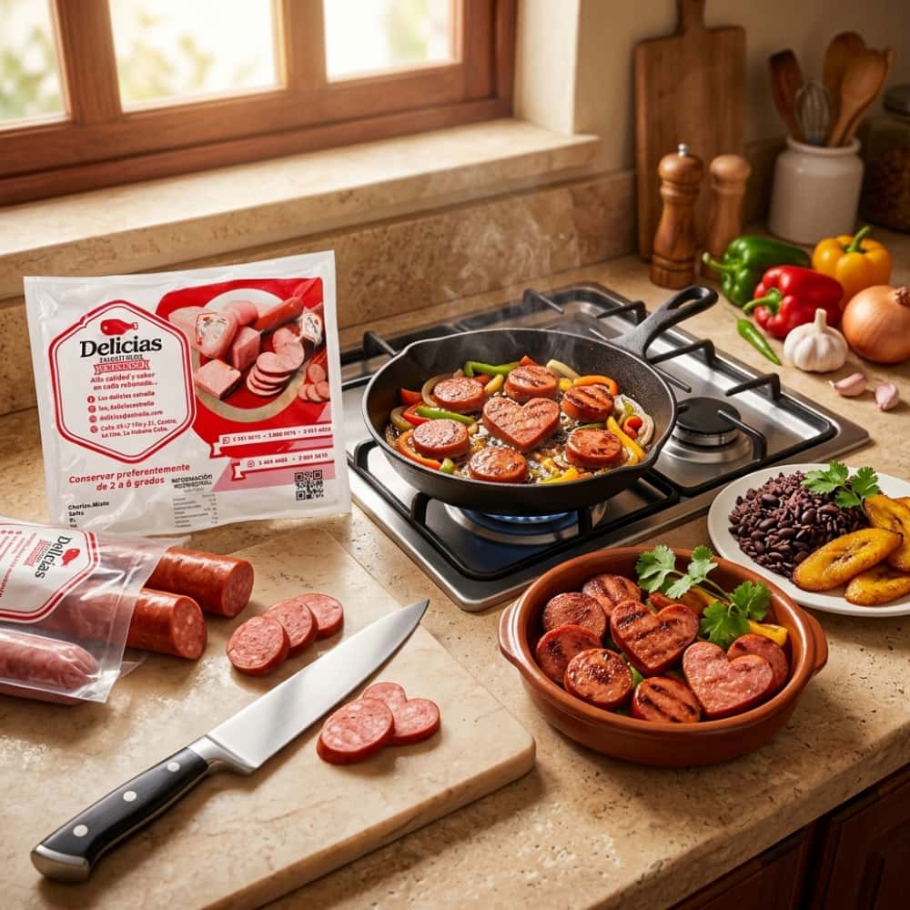 Chorizo mixto Delicias Estrella (250 g / 8.82 oz) - Miniatura 4