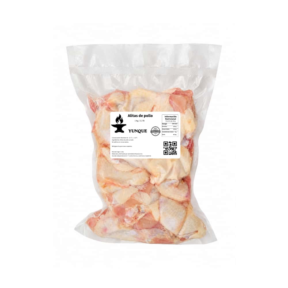 Alitas de pollo Yunque (1 kg / 2.2 lb) - Miniatura 2