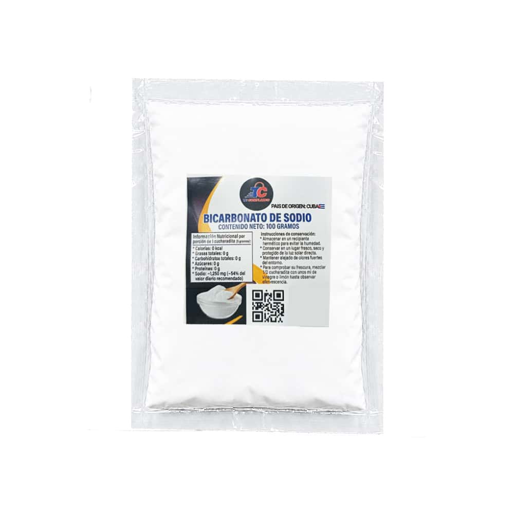 Bicarbonato de sodio Te Complazco (100 g / 3.53 oz) - Miniatura 1