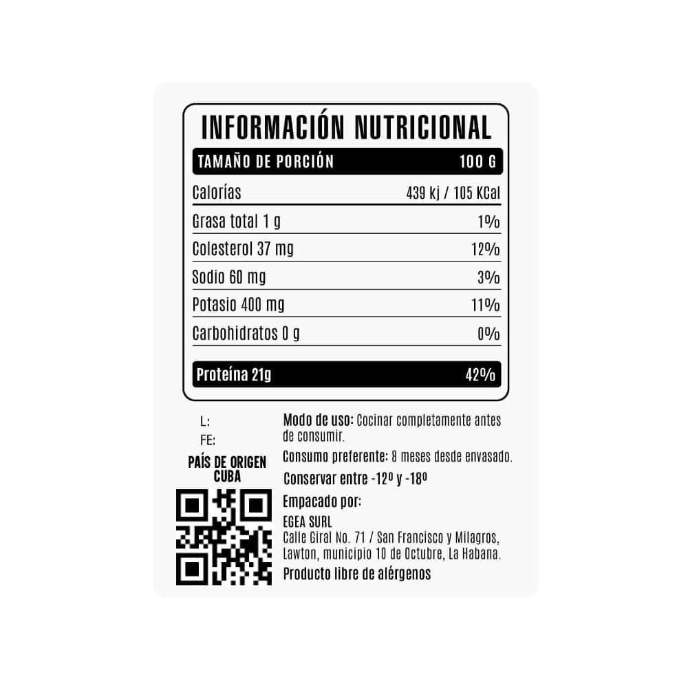 Cabeza de pescado pargo rojo Cosecha Real (1.36 kg / 3 lb) - Miniatura 4