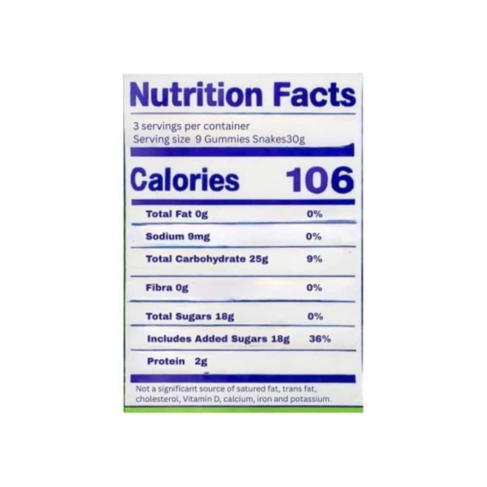 Gomitas de culebritas Guandy (100 g / 3.50 oz) - Miniatura 4