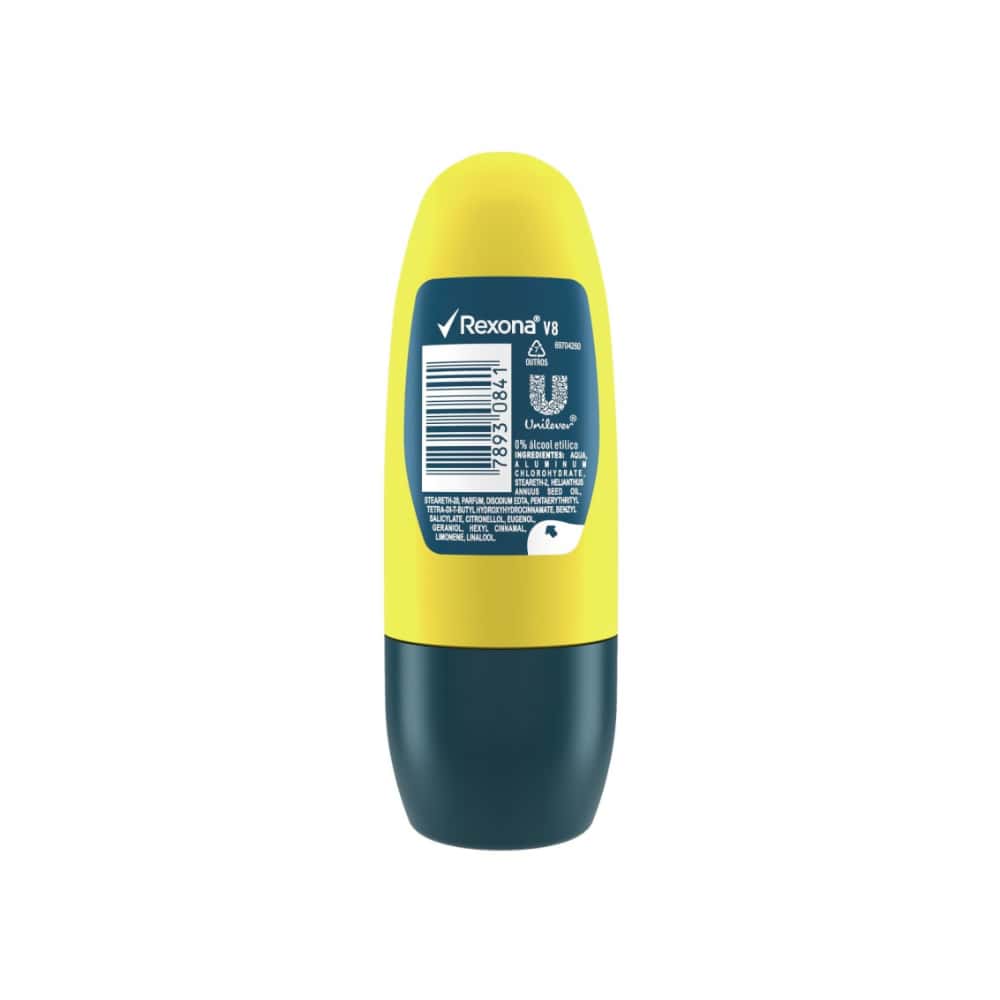 Desodorante antitranspirante 72H Roll On V8 Rexona (30 ml) - Miniatura 2