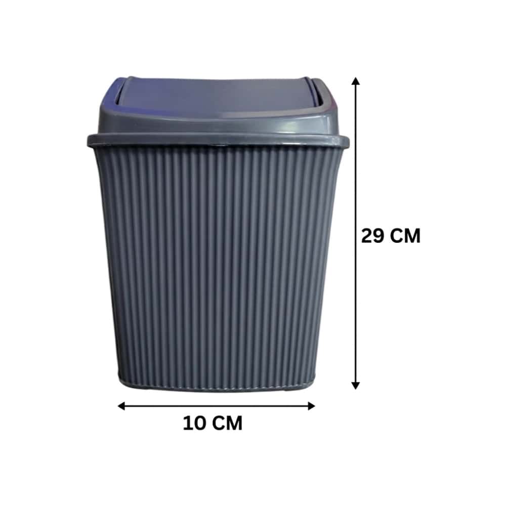 Cesto para basura con tapa giratoria Elf (5 L) - Miniatura 2