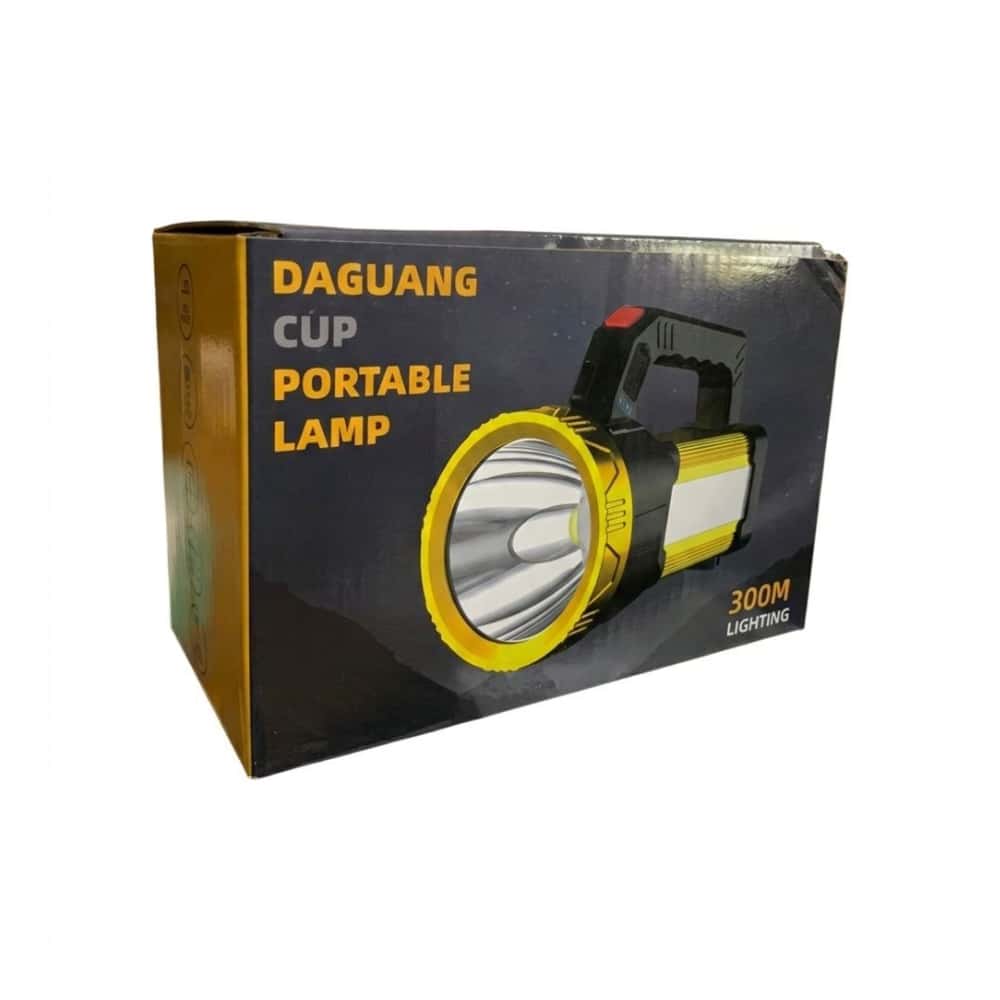 Lámpara portátil de luz fuerte (300 m) Daguang Cup - Miniatura 4