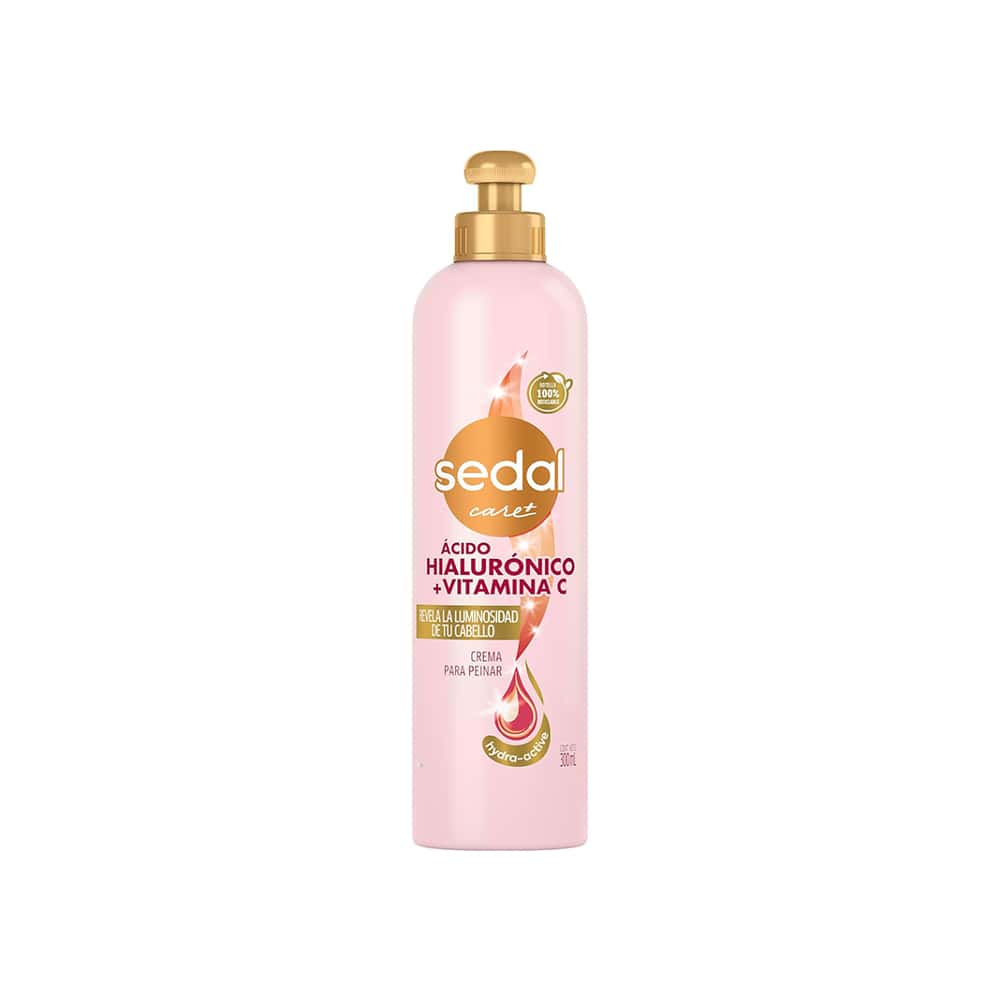 Crema para peinar Ácido Hialurónico Vitamina C Sedal (300 ml) - Miniatura 1