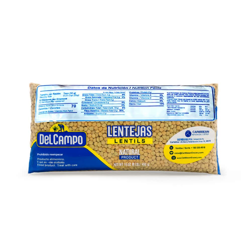 Lentejas Del Campo (454 g / 1 lb) - Miniatura 5