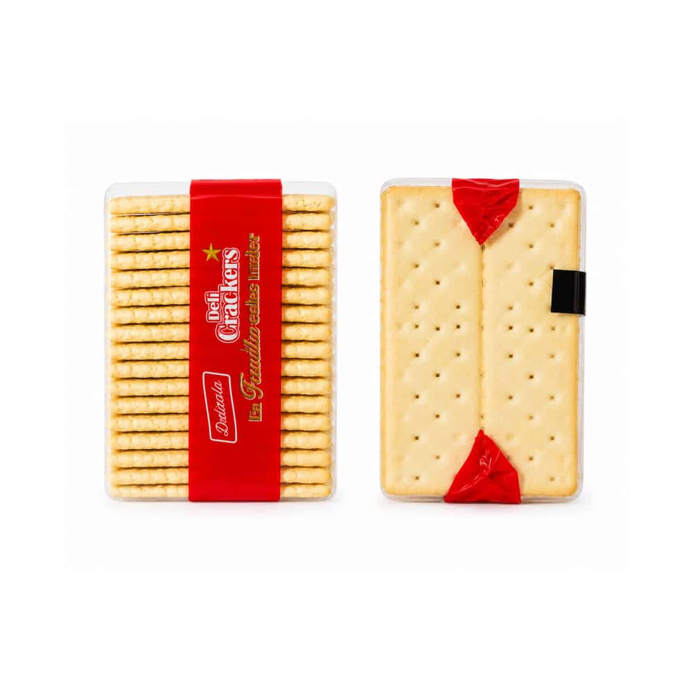 Galletas saladas tipo cracker Delizola (3 X 595 g / 1.3 lb) - Miniatura 3