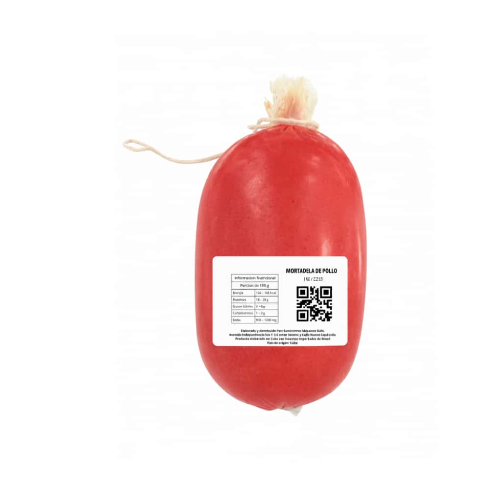 Mortadela de pollo Yunque (1 kg / 2.2 lb) - Miniatura 4