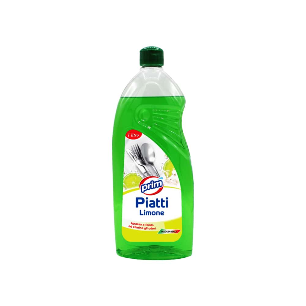 Lavavajillas líquido concentrado con aroma a limón Prim (1 L) - Miniatura 1