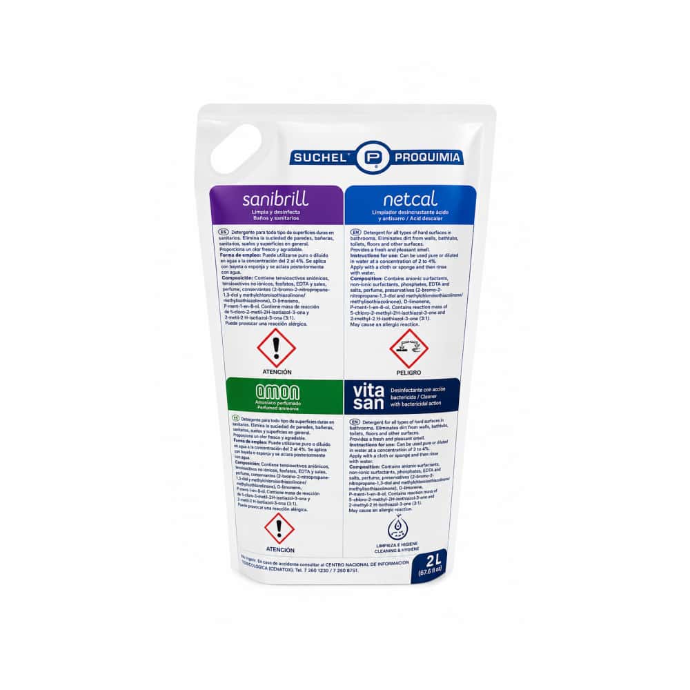 Gel para manos y cuerpo Vitasan Suchel Proquimia (2 kg / 4.4 lb) - Miniatura 2