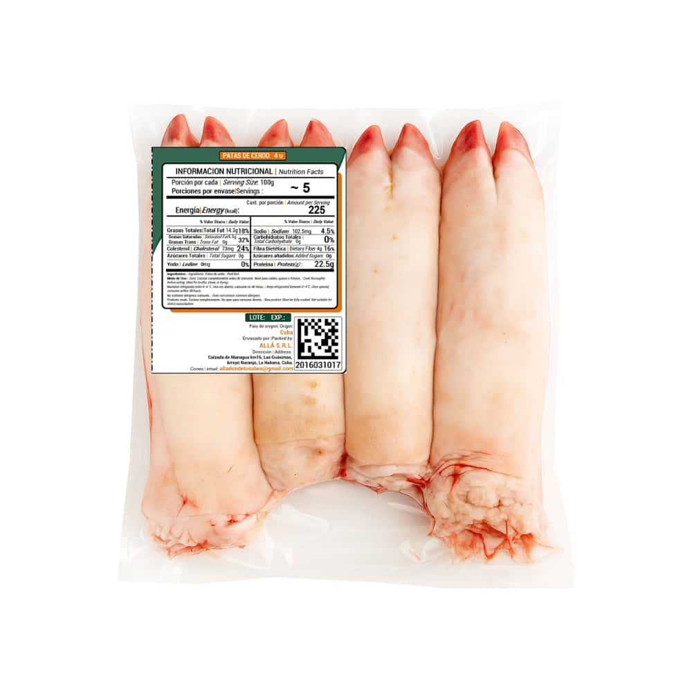Patas de cerdo ALLÁ (4 u) - Miniatura 2