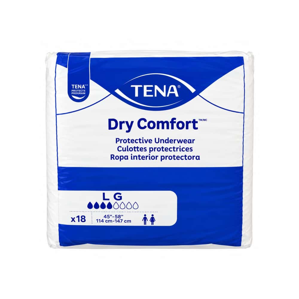 Pañales desechables para adultos talla L Dry Confort Tena (18 U) - Miniatura 1