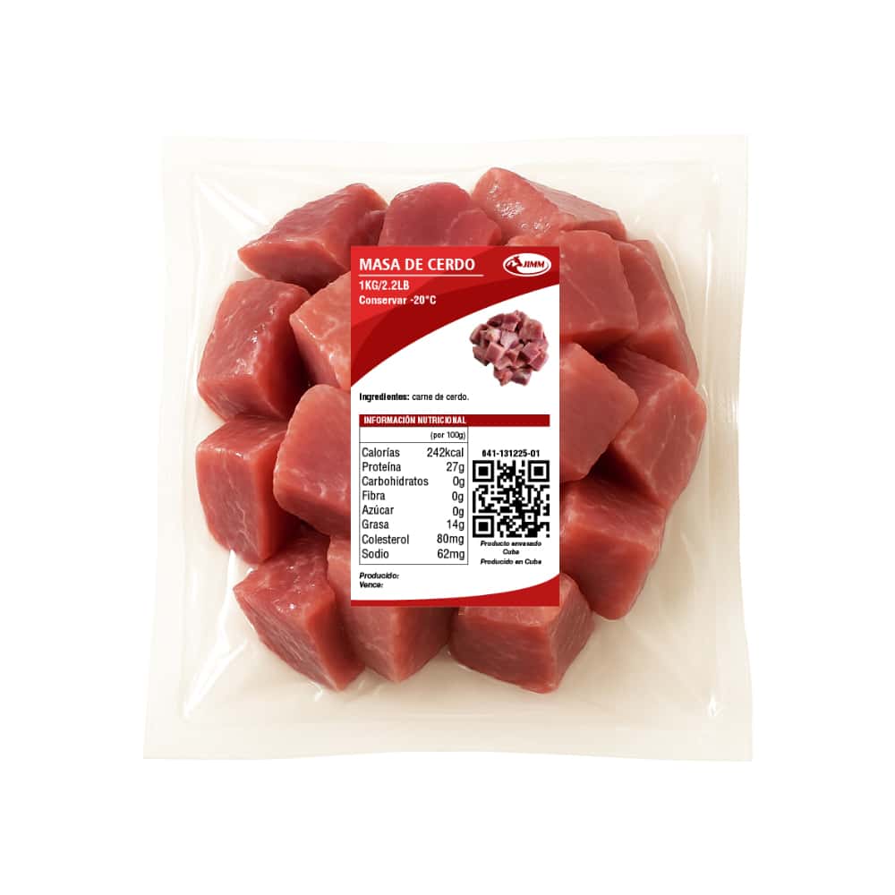 Masas de cerdo Jimm (1 kg / 2.2 lb) - Miniatura 1