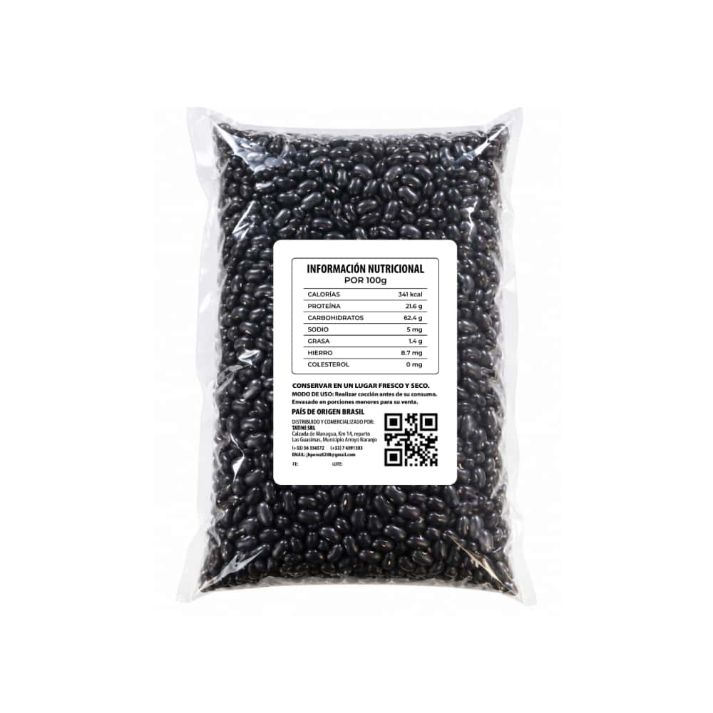 Frijoles negros Tatine (4.54 kg / 10 lb) - Miniatura 3