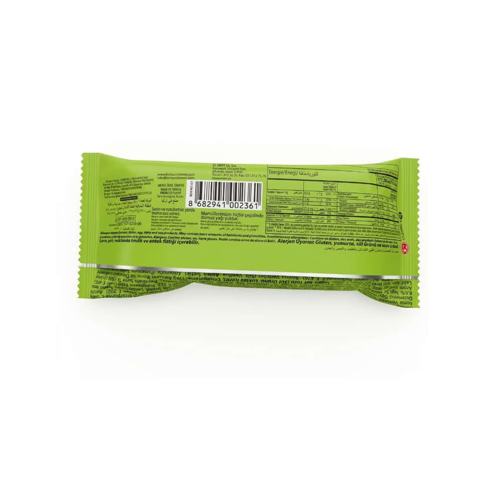 Pastel de chocolate relleno y decorado con crema de pistacho Lupix Bonucci (40 g / 1.41 oz) - Miniatura 2