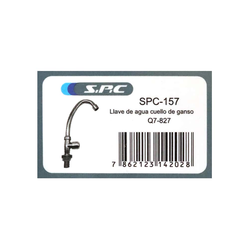 LLave para fregadero cuello de ganso S.P.C-157 - Miniatura 3