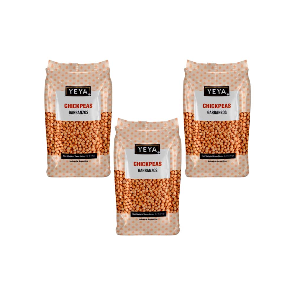 Garbanzos YEYA (3 x 1 kg / 2.2 lb) - Miniatura 1
