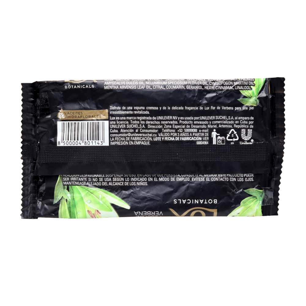 Jabón flor de verbena con glicerina Lux (110 g / 3.88 oz) - Miniatura 3