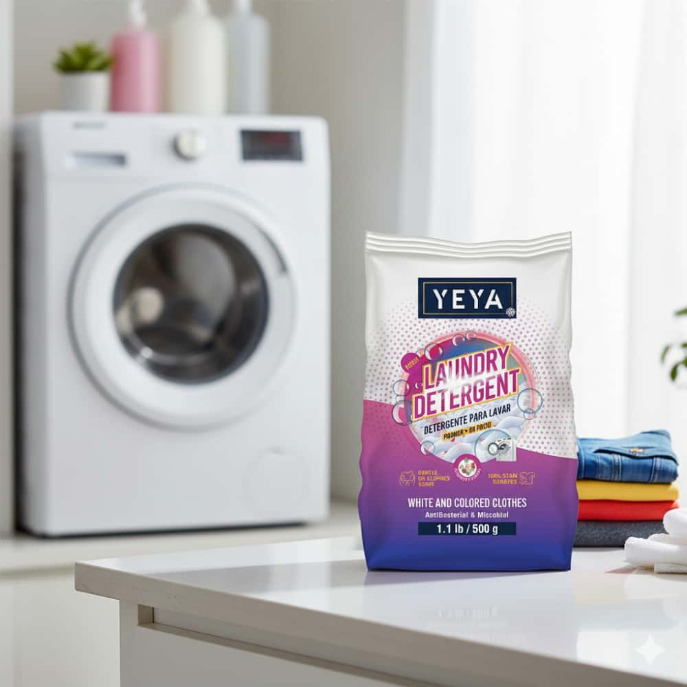 Detergente en polvo con aroma a flores YEYA (500 g / 1.1 lb) - Miniatura 2