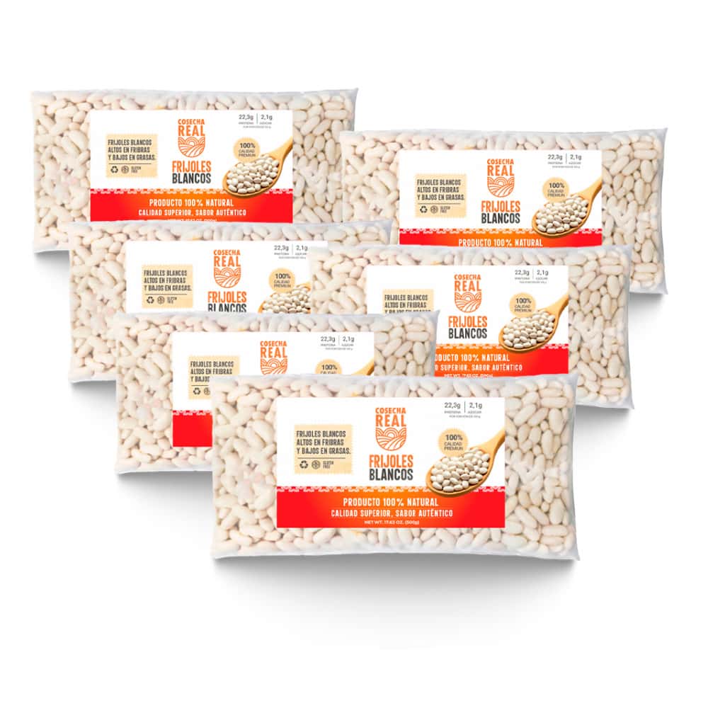 Frijoles blancos Cosecha Real (6 x 500 g / 1.1 lb) - Miniatura 1