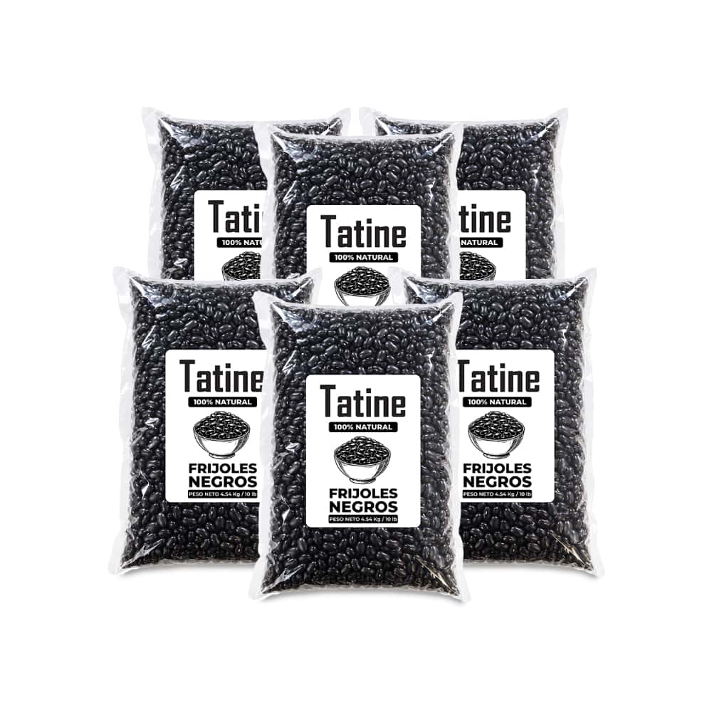 Frijoles negros Tatine (6 x 4.54 kg / 10 lb) - Miniatura 1
