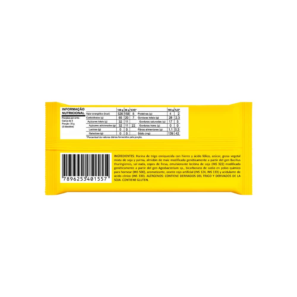 Sorbeto sabor fresa Rancheiro (78 g / 2.75 oz) - Miniatura 2