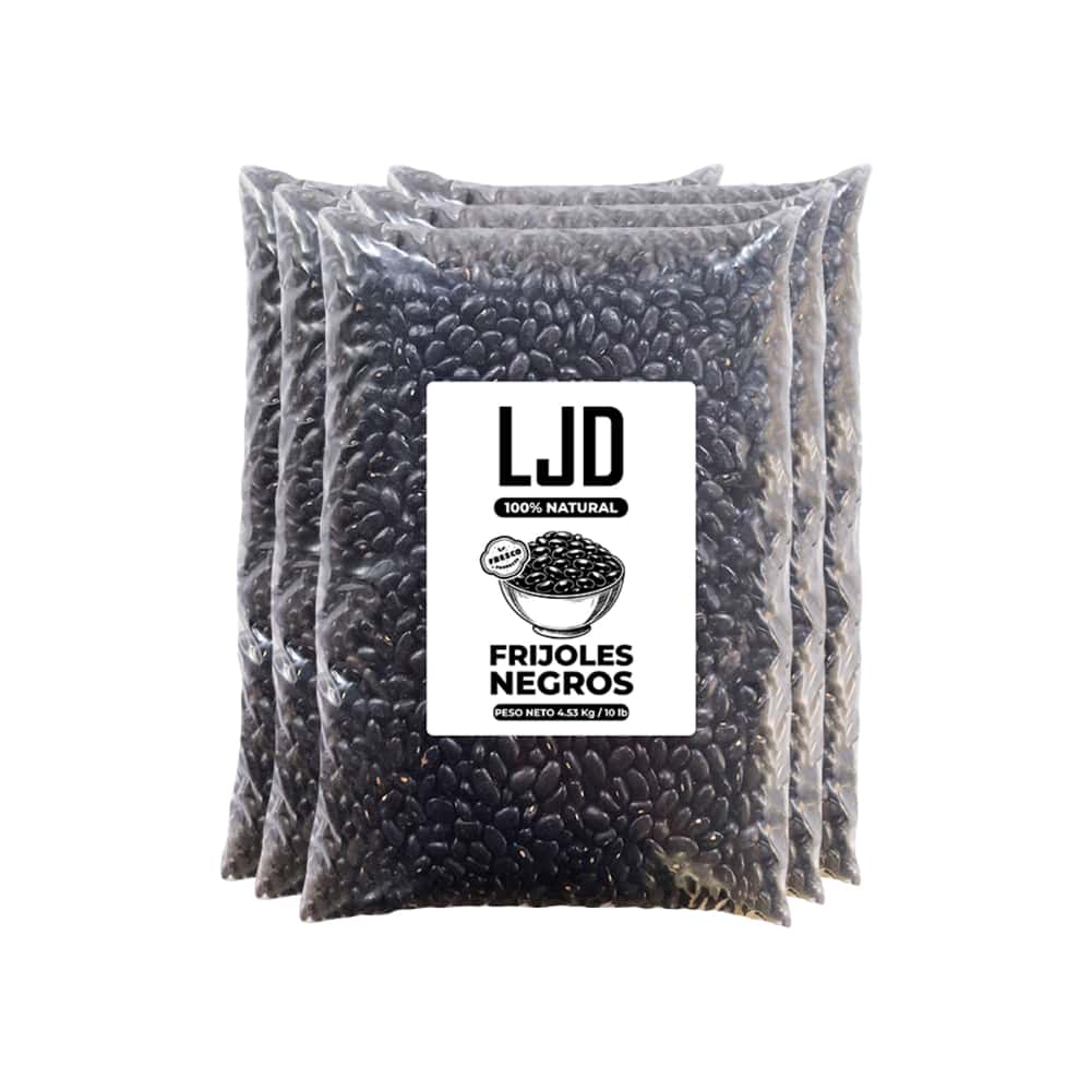 Frijoles negros LJD (5 x 4.53 kg / 10 lb) - Miniatura 1