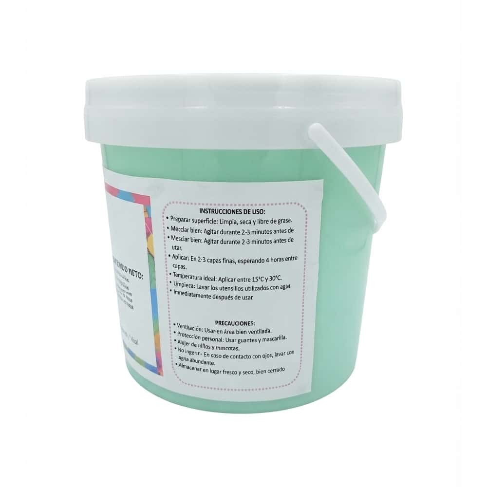 Pintura vinílica interior y exterior color verde Bello Hogar (4 L) - Miniatura 2