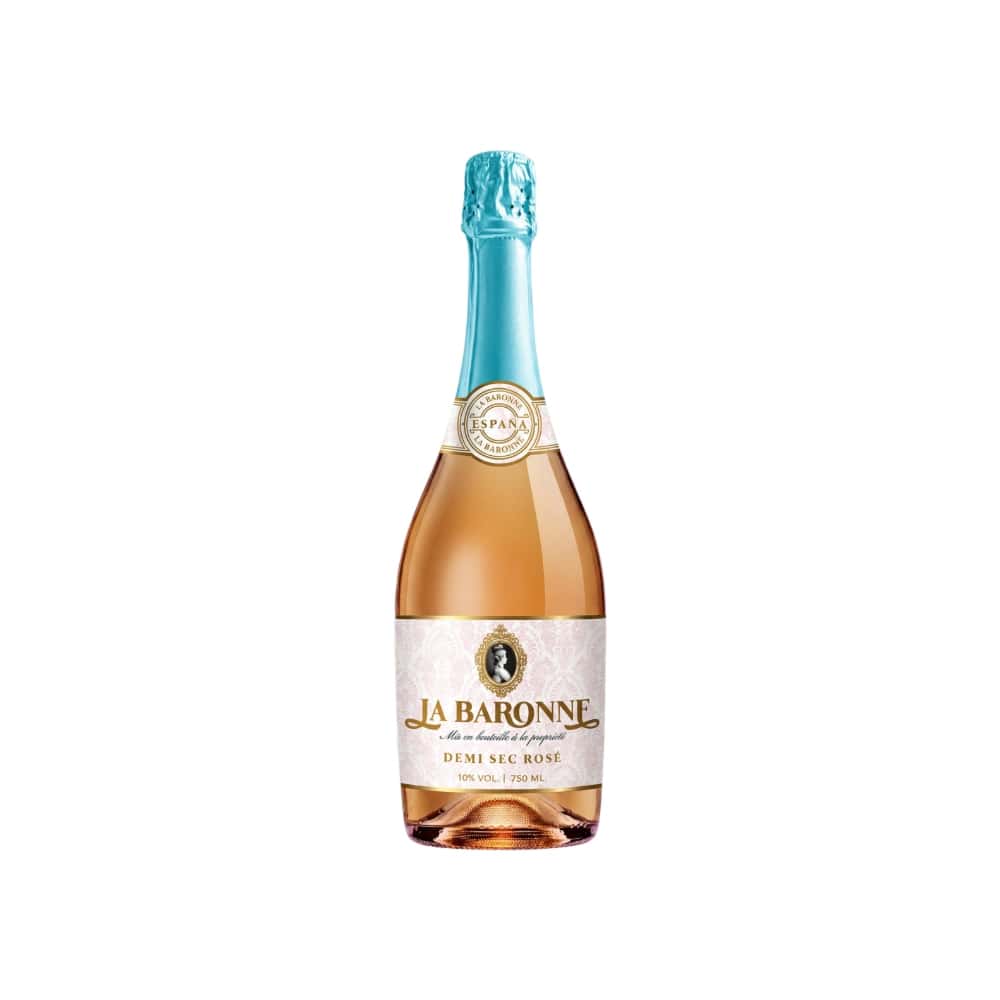 Vino rosado espumoso Demi Sec La Baronne (750 ml) - Miniatura 1