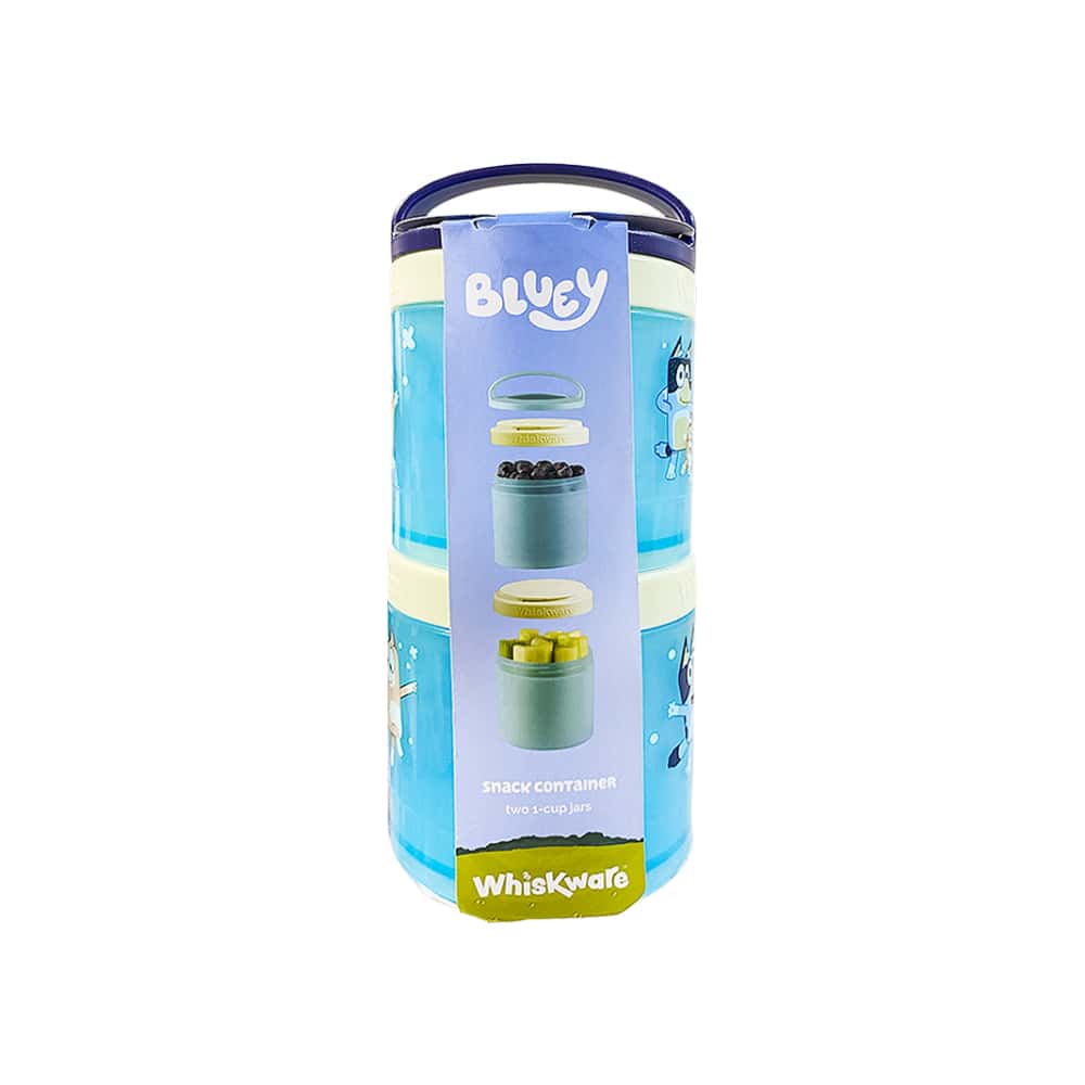 Juego de 2 contenedores apilables para snacks Whiskware - Miniatura 4