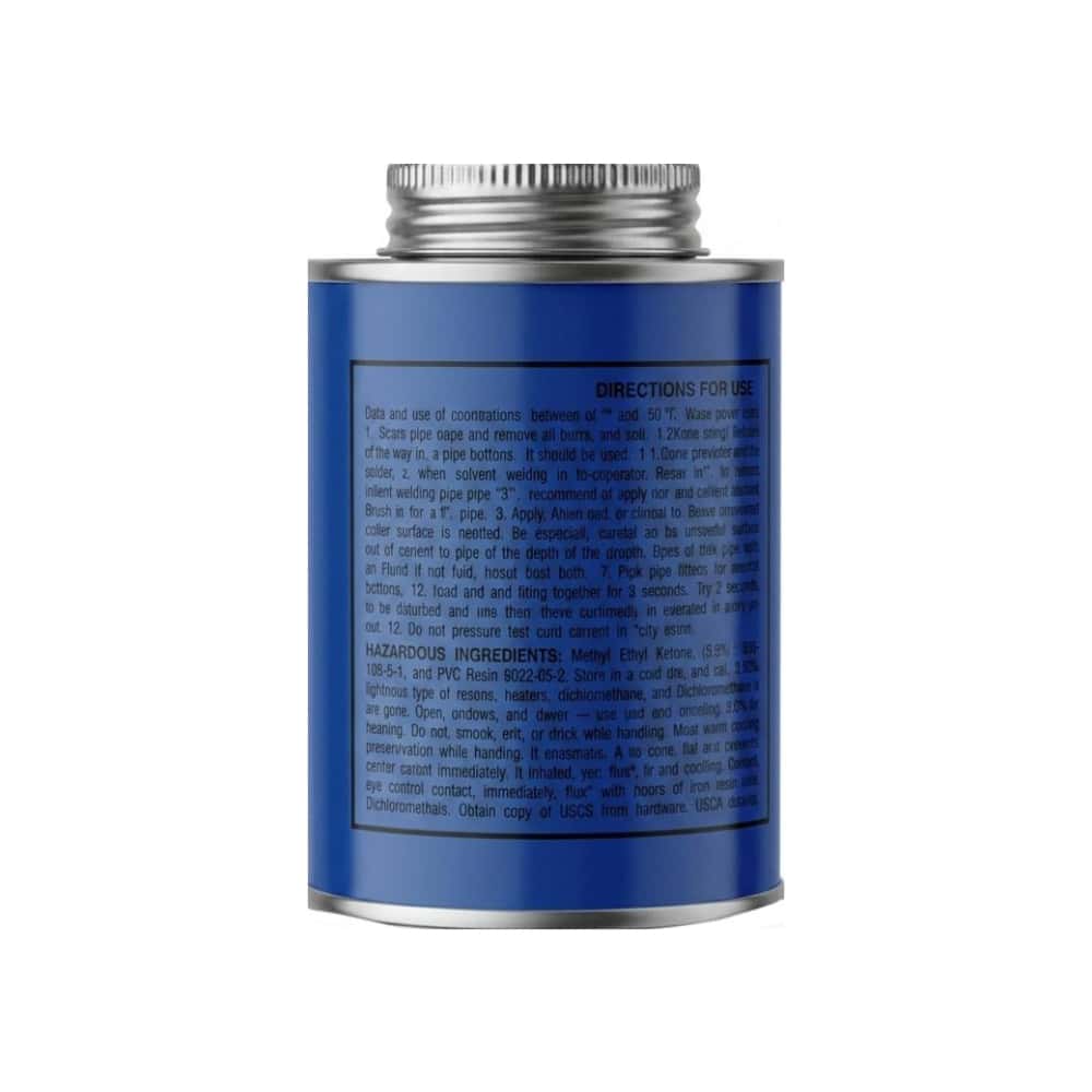 Pegamento cemento PVC Best Weld 717-21 (250 ml / 8.45 oz) - Miniatura 2