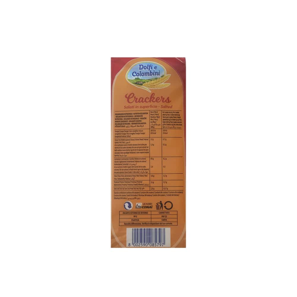 Galletas de soda Dolfi e Colombini (500 g / 1.10 lb) - Miniatura 6