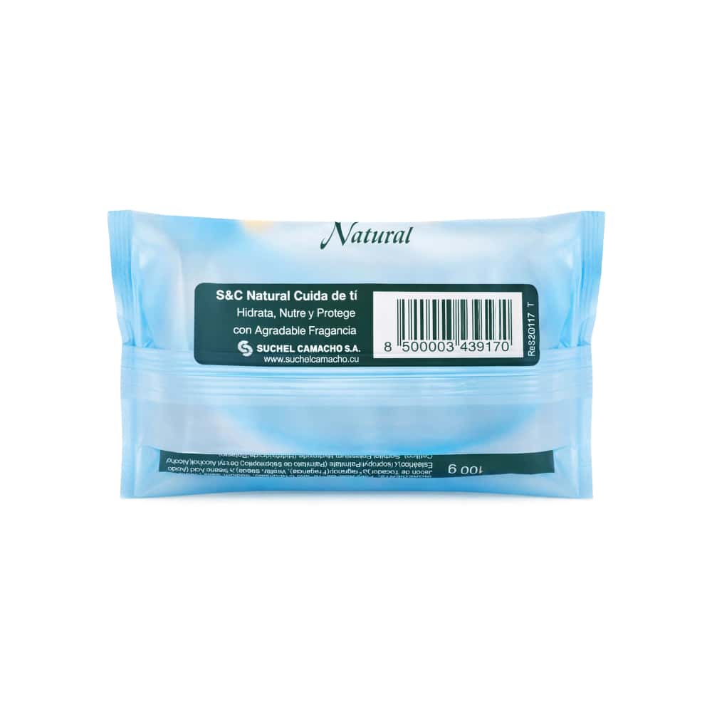 Jabón de tocador con proteínas de leche Natural S&C (100 g / 3.53 oz) - Miniatura 2