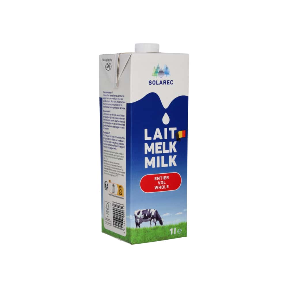 Leche entera Solarec (1 L) - Miniatura 1