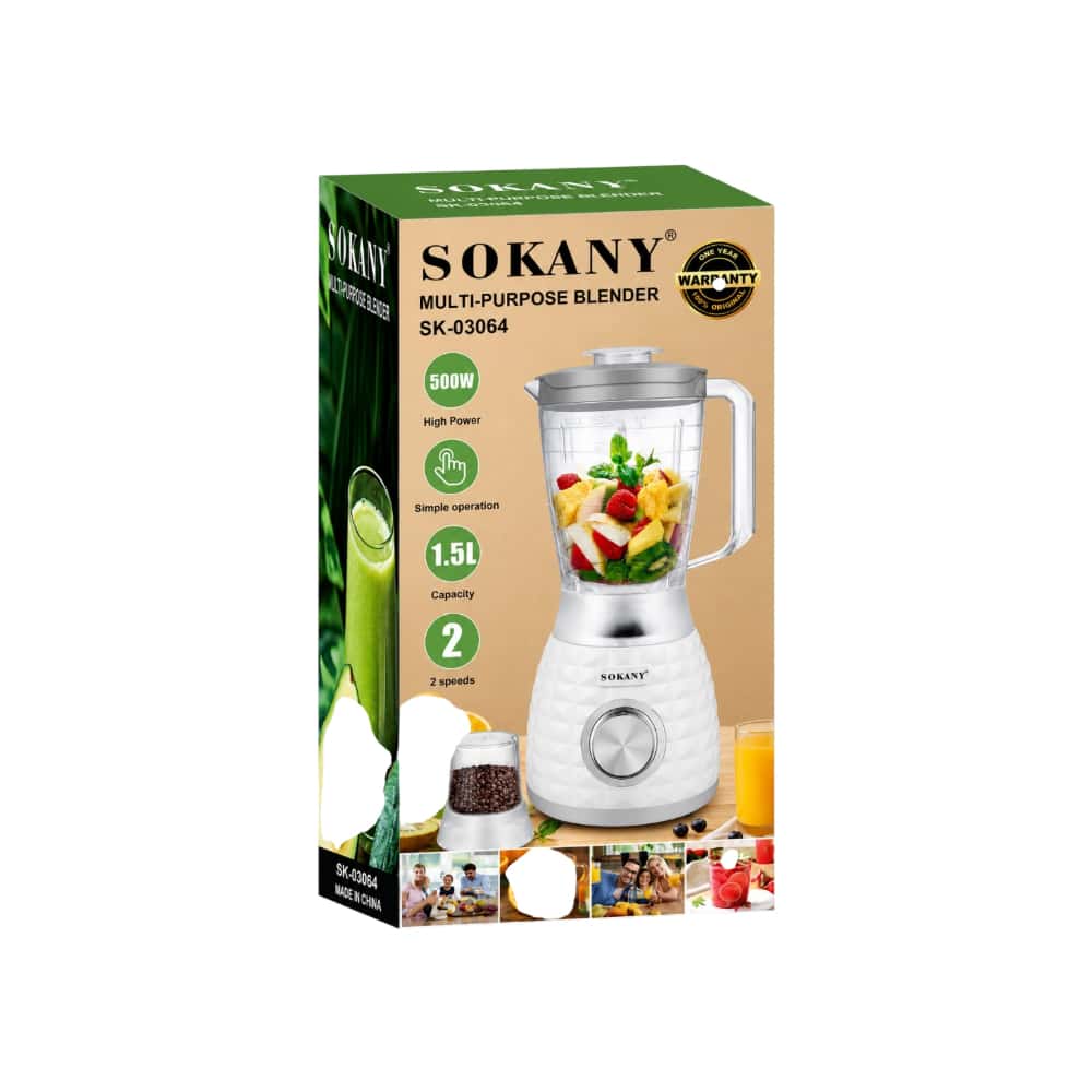 Batidora multipropósito con picador Sokany SK-03064 - Miniatura 2