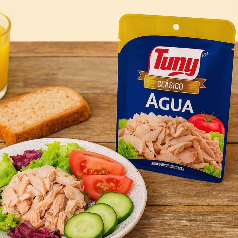 Atún en hojuelas en agua clásico Tuny (75 g / 2.64) - Miniatura 5