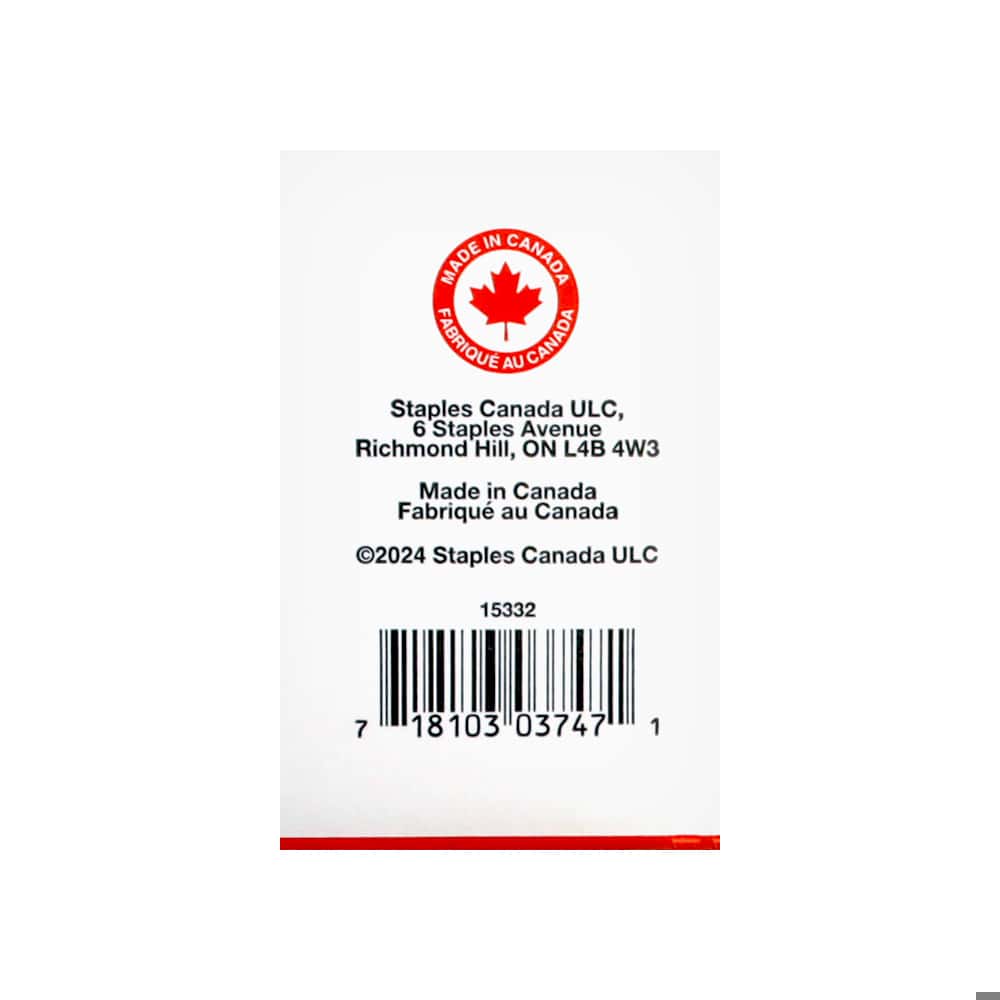 Paquete de hojas formato carta Staples (500 U) - Miniatura 4